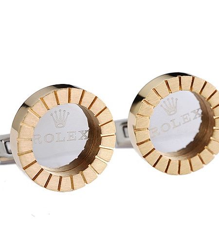 Rolex Replica Business Gold Cufflinks 700779
