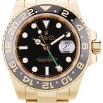 Rolex GMT Master II Black Ceramic Bezel Black Dial 98228