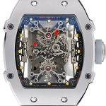 Richard Mille Tourbillion Rafael Nadal RM 27-01 Silver Case White Rubber Bracelet  1454255