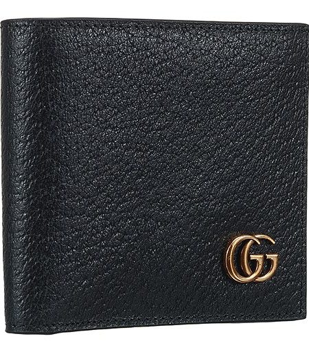 Gucci GG Marmont Bi-Fold Leather Wallet 18927223