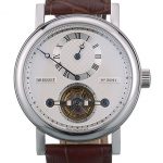 Breguet Classique Complications Stainless Steel Case Brown Leather Strap 80159