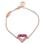 Louis Vuitton LV & V Rose Gold Bracelet 700619