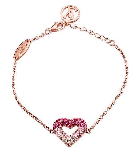 Louis Vuitton LV & V Rose Gold Bracelet 700619