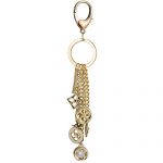 Louis Vuitton Monogram multi chain gold bag charm 700823
