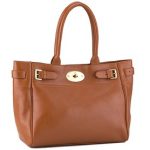 Mulberry Bayswater Cognac Leather Tote