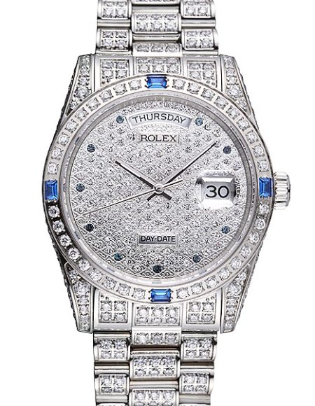 Swiss Rolex Day-Date Diamonds-srl183  621613