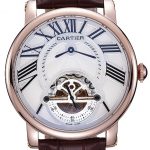 Cartier Rotonde Flying Tourbillon White Dial 621940