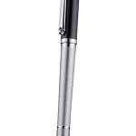 Bentley Silver Rimmed Silver Lower Body Black Ballpoint Pen  622792