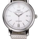 Swiss IWC Portofino Stainless Steel Case White Dial Steel Bracelet  622670