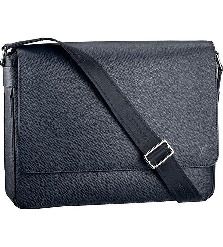 Louis Vuitton Roman GM Taiga Leather Black