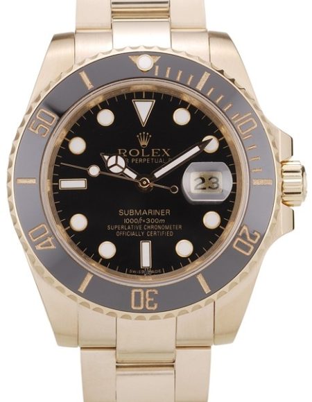 Rolex Submariner Black Ceramic Bezel Black Dial 98231