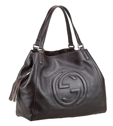 Gucci Soho Medium Shoulder Bag Dark Brown