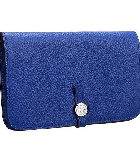 Hermes Dogon Wallet Dark Blue  18926634