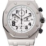 Audemars Piguet Royal Oak Offshore White Dial Stainless Steel Case And Bracelet