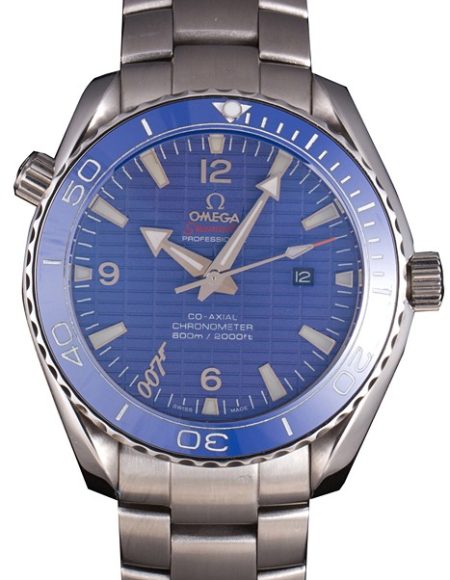 Swiss Omega James Bond Skyfall Blue Dial and Blue Bezel som75 621408
