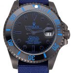 Rolex Stealth Submariner Blue Nylon Strap 622008