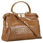 Fendi Small Peekaboo Tan Leather Bag 608303