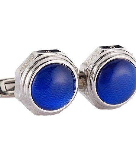 Cartier Santos De Cartier Silver Cufflinks 700672