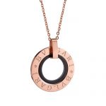Bvlgari Cerchi Rose Gold Necklace  700655
