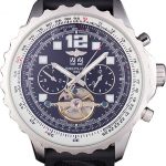 Breitling Navitimer Rubber Strap Black Dial