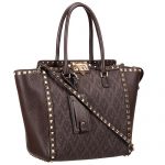 Valentino Viva Valentino Fabric Top Handle Bag Military Green