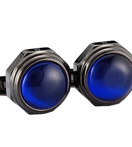 Cartier Santos De Cartier Black Cufflinks 700669