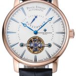 Vacheron Constantin Tourbillion Power Reserve White Dial Gold Case Black Leather Bracelet  1454272