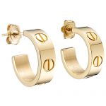 Cartier Love Gold Earrings  700703