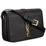Saint Laurent Universite Flap Bag Black 608208