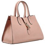 Gucci Jackie Soft Leather Top Handle Bag Light Rose 607948