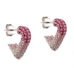Louis Vuitton LV & V Silver Earrings 700628