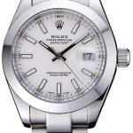 Rolex Datejust Stainless Steel Case White Dial 622266
