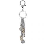 Louis Vuitton  multi chain silver bag  charm  700817