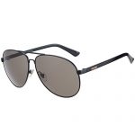 Gucci Aviator Black Frame Black Temples Sunglasses 308487