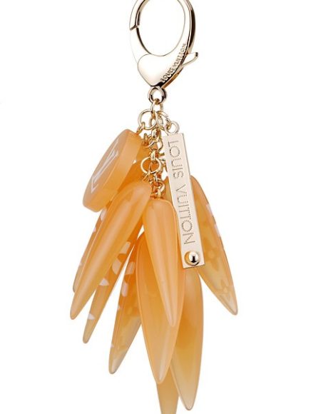 Louis Vuitton Replica Classic LV Monogram Orange Icicle Bag Charm