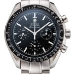 Swiss Omega Speedmaster Professional Black Dial Stainless Steel Case And Bracelet