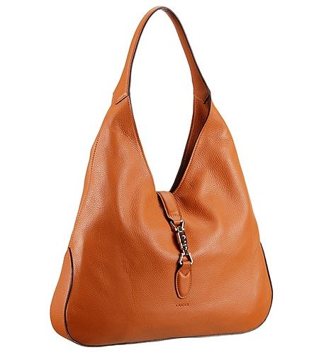 Gucci Jackie Soft Leather Hobo Brown