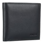Gucci Embossed Logo Black Leather Wallet 18927213