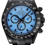 Rolex Cosmograph Daytona Blue And Black Dial Black Stainless Steel Case And Bracelet  1454250