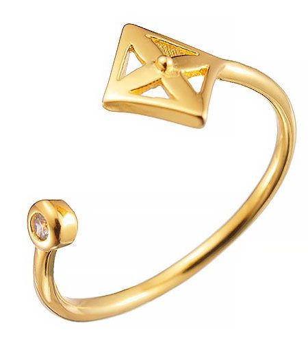 Louis Vuitton Star Gold Ring 700638
