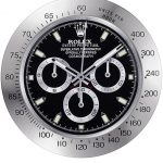 Rolex Daytona Cosmograph Wall Clock Silver-Black  621909