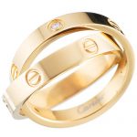 Cartier Love Gold double ring 700835