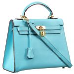 Hermes Kelly 28 Blue Jean 608143