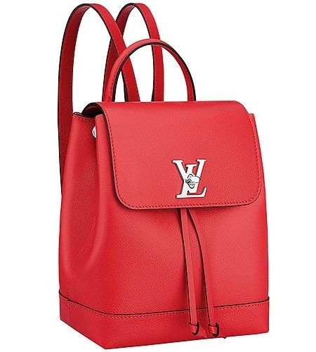 Louis Vuitton Lockme Backpack Red 18926714