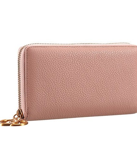 Gucci Marmont Leather Wallet Peach