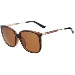Gucci Square Tortoiseshell Frame With Web Detail Sunglasses 308493