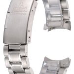 Omega Brushed Stainless Steel Link Bracelet  622484