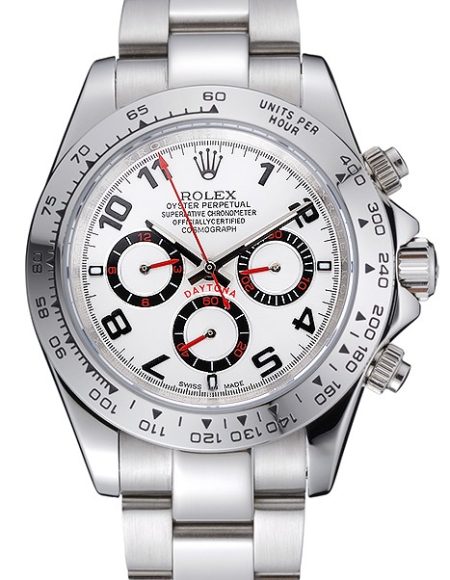 Rolex Cosmograph Daytona Stainless Steel White Dial White Bezel 1454242
