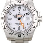Rolex Explorer Stainless Steel Bezel White Dial Watch