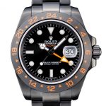 Rolex Swiss Explorer Black Ceramic Bezel Black Dial Watch 98240